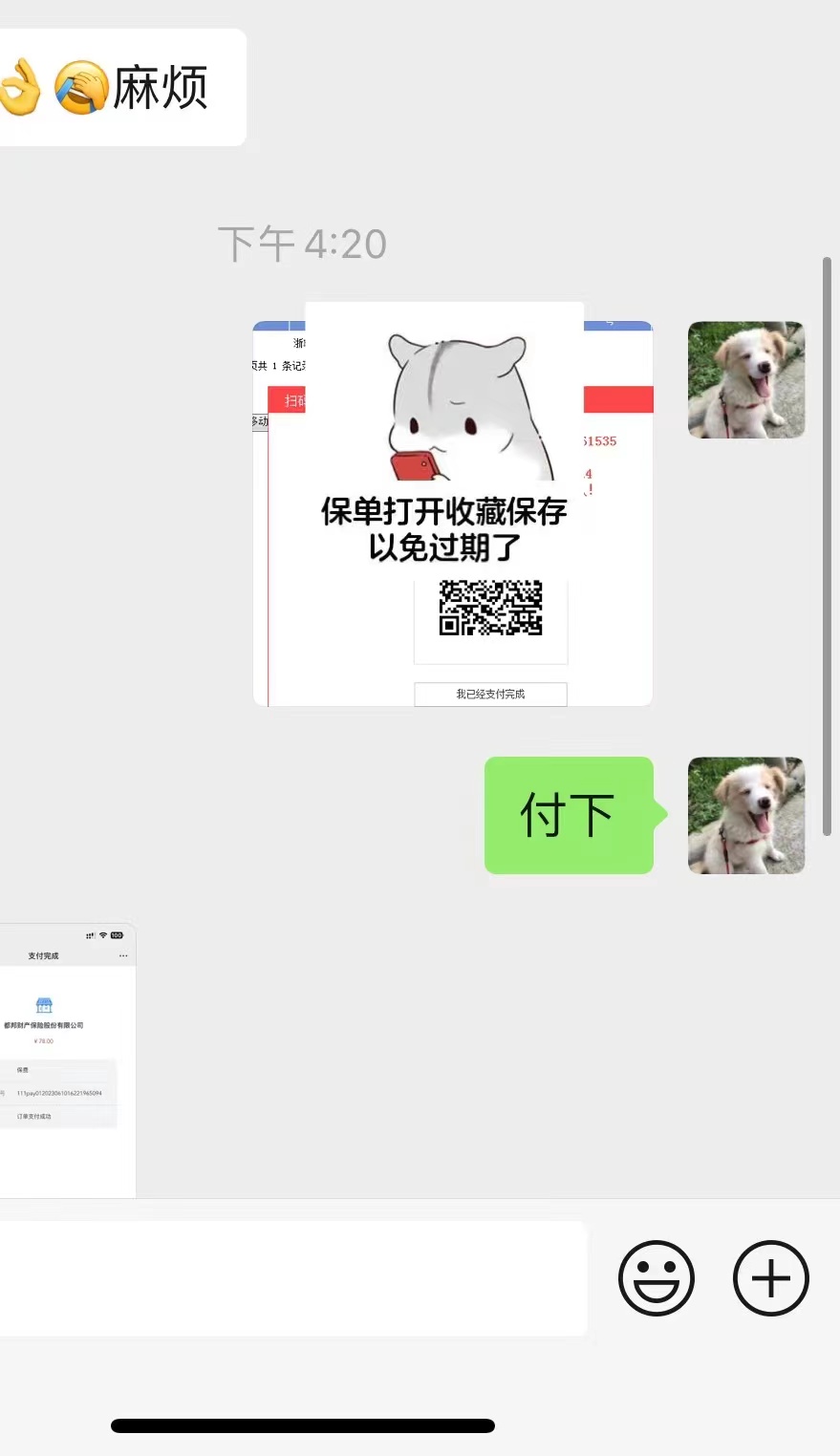 2023.6.10 订单记录-盛发交强险代缴